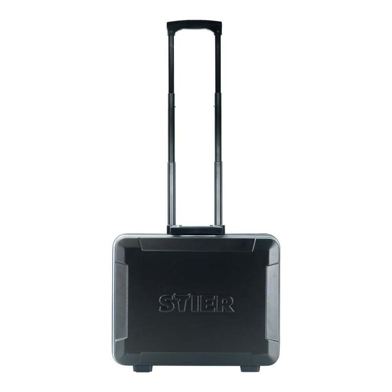 Stier Werkzeugkoffer Trolley leer Werkzeugbox Transportkoffer schwarz 515x440mm - 4260439002099