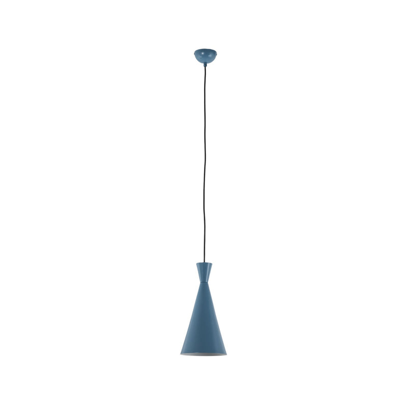 Hängeleuchte Tom Pendelleuchte Metall hellblau Leuchte Lampe E27 LED Tisch Theke - 8684283486274