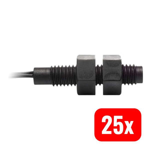 25x B-Ware PIC MS-228-7-2-0500 Reed-Kontakt Magnetschalter 1 Öffner Kabel offenes Ende