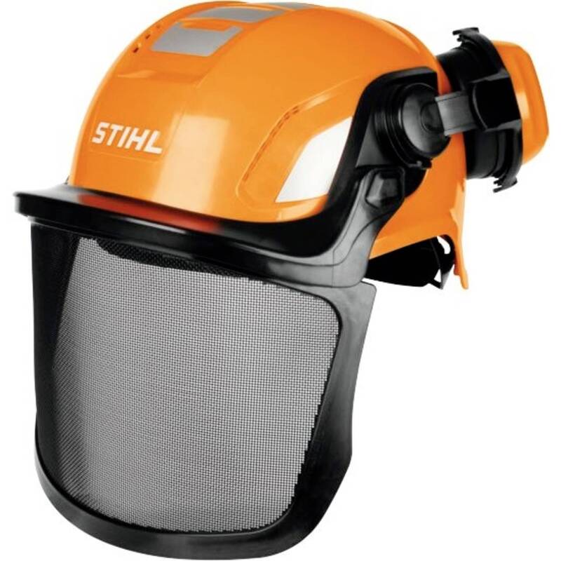STIHL Profihelm Nachbildung Kinderhelm Spielzeughelm mit klappbarem Visier - 0886661869428
