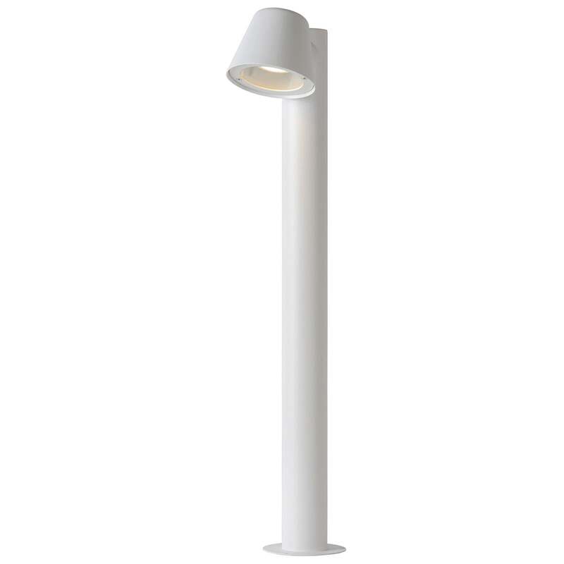Lucide Wegeleuchte Dingo LED Gartenlampe Pollerleuchte dimmbar weiß 70cm - 5411212144119
