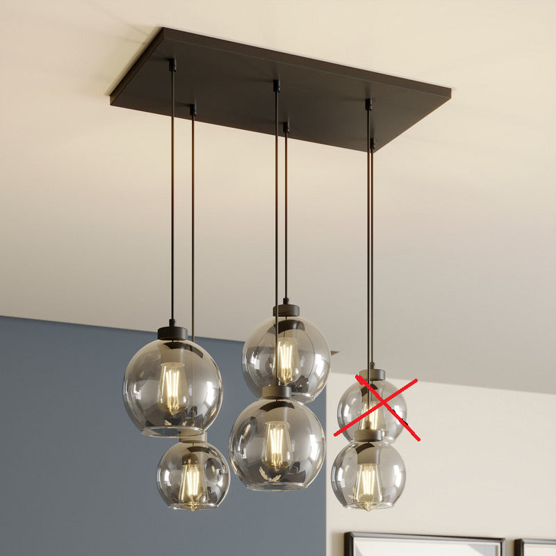 Euluna Hängeleuchte Cubus Hängelampe Lampe Leuchte sechsflammig SIEHE TEXT/F319 - 5901780528331