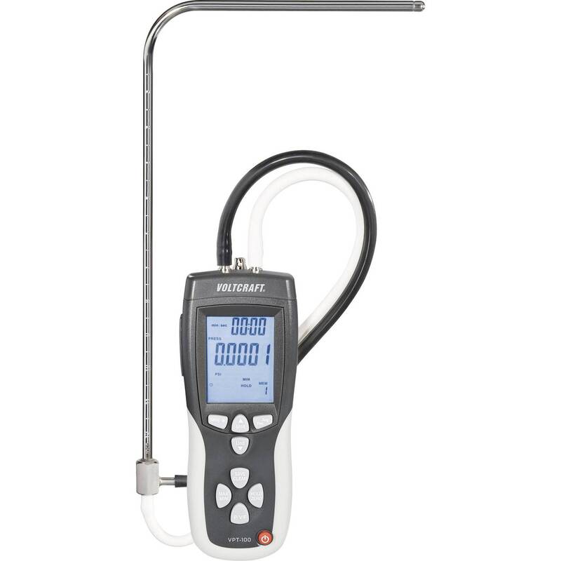 Voltcraft VPT-100 5 bis 80 m/s Anemometer Messbereich Druck: ±5000 Pa Messgerät - 4016138784091