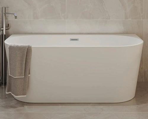 Jungborn Badewanne ONE oval Pflegeleicht Sanitäracryl weiß glänzend 169x80cm - 4306516447367