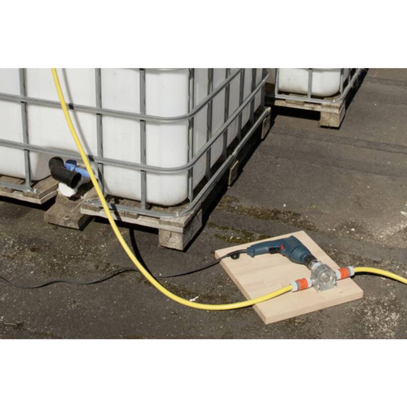 Wolfcraft Bohrmaschinenpumpe selbstansaugend 3000l/h 2800U/min robust - 4006885220003