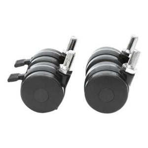 B-Ware Intellinet Rollen Netzwerkschrank-Rollensatz 600kg Traglast schwarz 4er-Set S