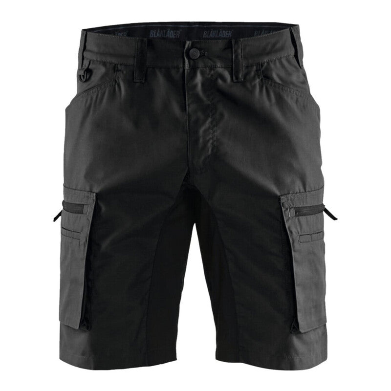 Blakläder Service Shorts Herren schwarz Größe 60 mit Stretch Einsätzen Hose - 7330509535936