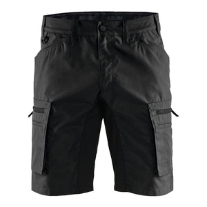 B-Ware Blakläder Service Shorts Herren schwarz Größe 60 mit Stretch Einsätzen Hose