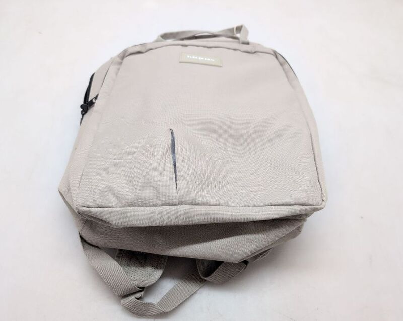 ELSA & EMIL Henkel-Rucksack Kangurubeige Wickelrucksack Wickelzubehör Grau - 2000584699681