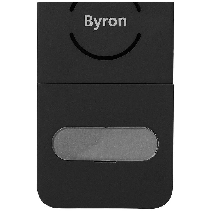 Byron DIC-24312 Video-Türsprechanlage Kabelgebunden Komplett-Set Sprechanlage - 8711658456027