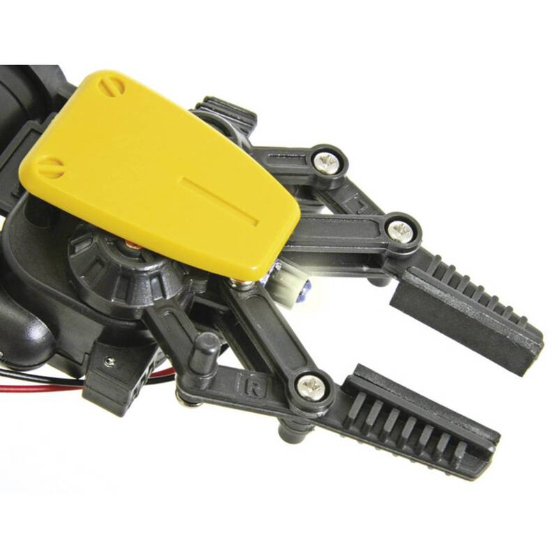 Velleman ROBOTERARM KSR10 Bausatz mit 5 Motoren und Scheinwerfer 660 g - 5410329399498