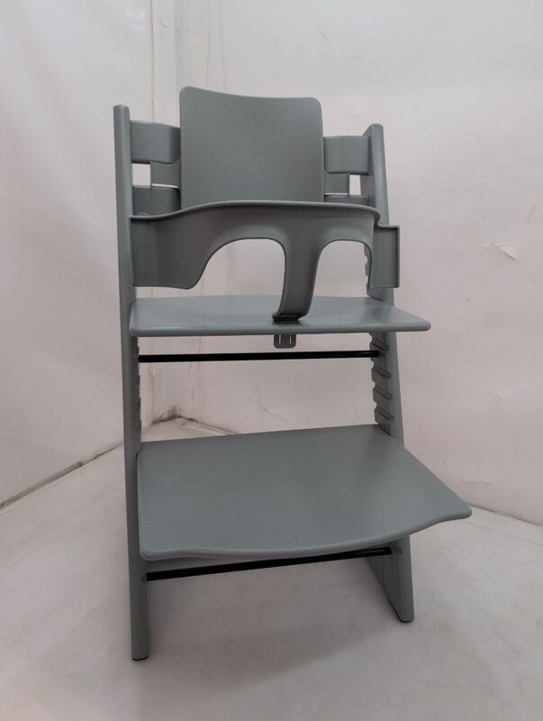 STOKKE Hochstuhl Tripp Trapp Babystuhl Kinderhochstuhl Glacier Green 3-teilig - 2000589399906