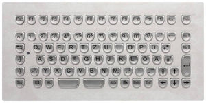 B-Ware GETT TKV-084-MODUL-USB-DE Kabelgebunden Tastatur QWERTZ PC-Zubehör Edelstahl