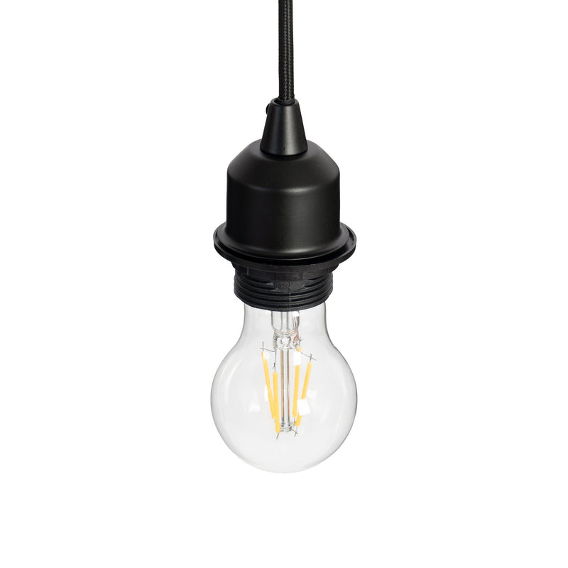 Lindby Pendelleuchte Hängeleuchte Aralena LED Lampe dimmbar schwarz gold Ø26cm - 4251911786194