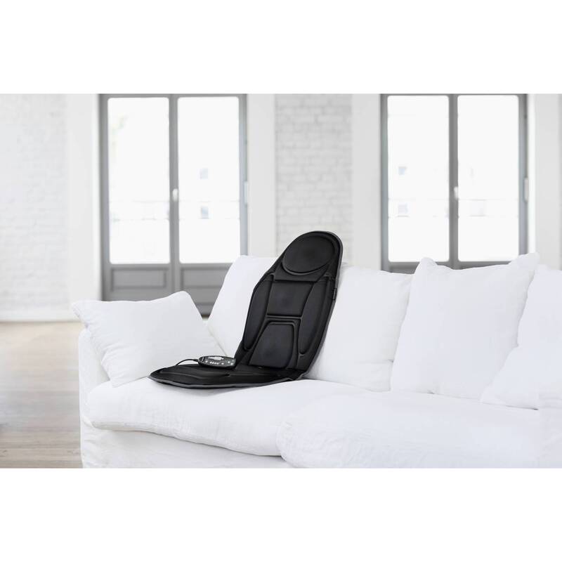 Medisana Massagesitzauflage MCH Schwarz Heizkörper Massagefunktion 9,6W 5 Stufen - 4015588889356