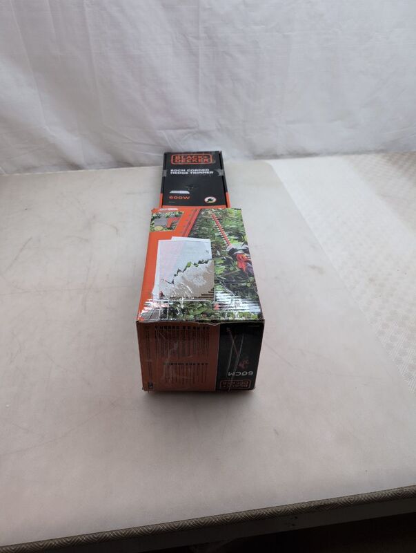 Black & Decker Heckenschere Elektro 600W 600mm Strauchschneider Astschneider - 5035048678145
