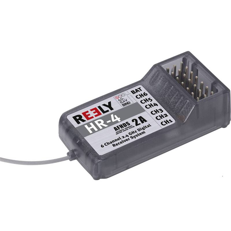 Reely Hand-Fernsteuerung 2,4 GHz HT-4 4 Kanäle inkl. Empfänger Modellbau - 4016138960013