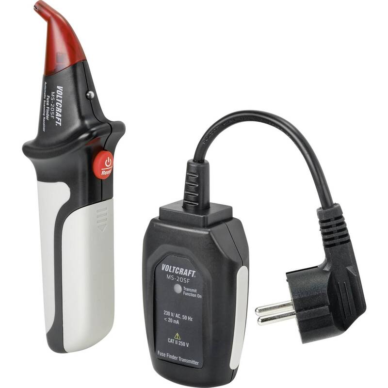 VOLTCRAFT MS-20SF SE Sicherungsfinder 100 Jahre Sonderedition CAT II 250 V - 4064161235509