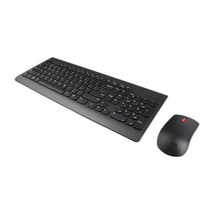 B-Ware Lenovo Tastatur Maus Set Keyboard Mouse Wireless Combo Schwarz USB Empfänger