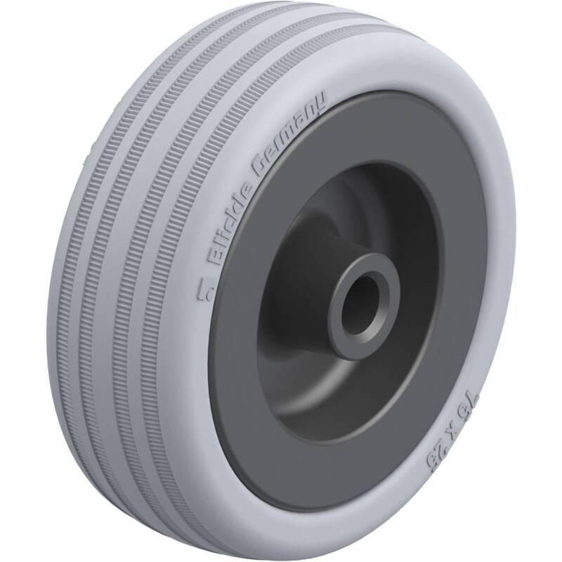 Blickle Kunststoff-Rad Rad-Durchmesser 75mm Tragfähigkeit 60kg grau 1 Stück - 4047526096632