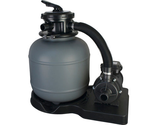 CF Sandfilteranlage Poolfilteranlage 4,0 m³/h Handtuchheizkörper 20 m³ Filter - 4038755027023