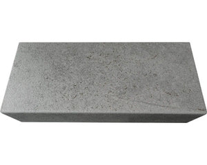 B-Ware Steinzeug Treppenstufe Glimmer schwarz Rutschfestigkeit R10 frostbeständig