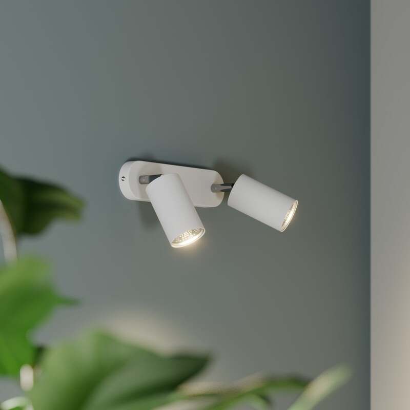 Nowodvorski Wandleuchte Eye Spot Strahler LED dimmbar 2-flammig weiß 25x8cm - 5903139601597