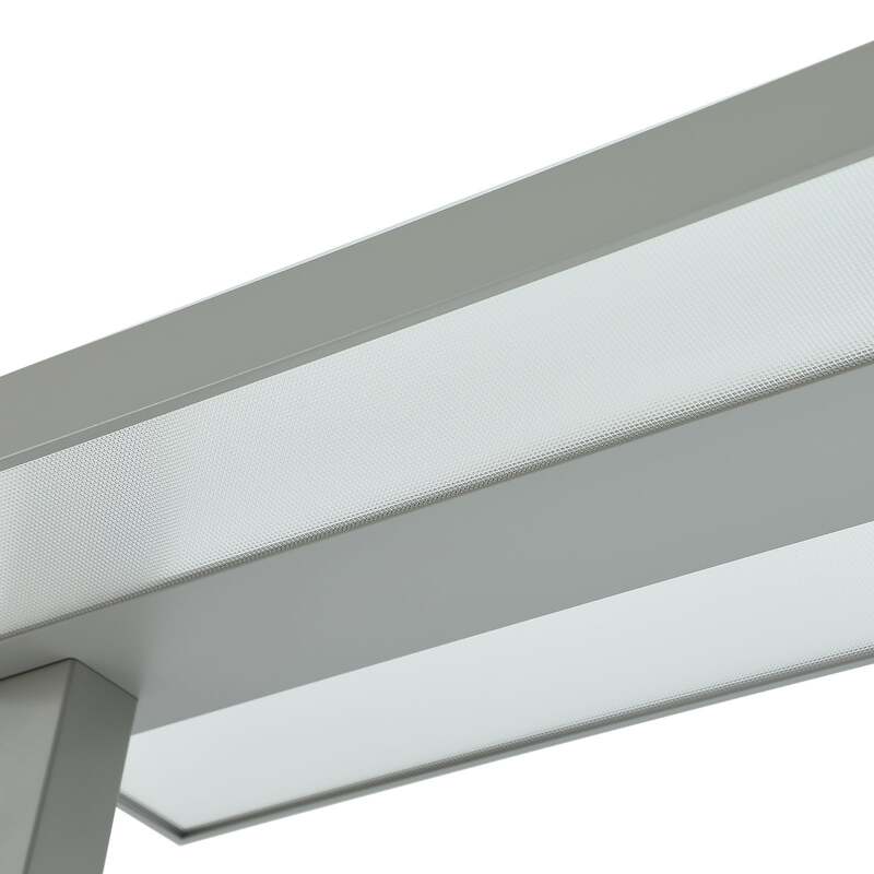 Arcchio LED-Stehleuchte Logan Ultra HCL CCT dimmbar silber mit Bewegungsmelder - 4251911798029