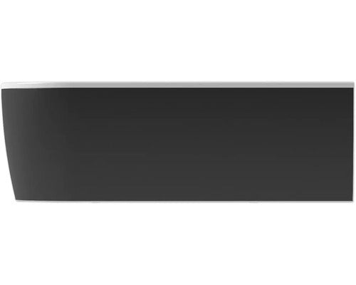 form&style Badewannen Set Wanne Eckbadewanne Sansibar Acryl Weiß Schwarz 80x882 - 4306516023806