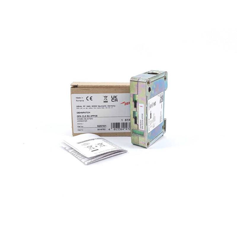DEHN 929161 DPA CL8 EA 4PPOE Kombiableiter 3,3V 1,5A für Hutschiene - 4013364472921