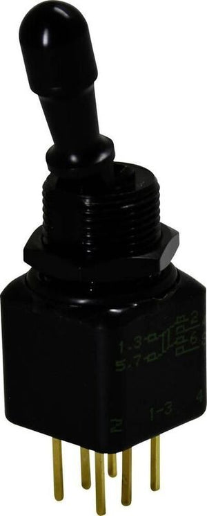 B-Ware APEM Kippschalter Schalter 1 St. Kipp-Schalter 2-polig 16A 250V schwarz 75x40mm