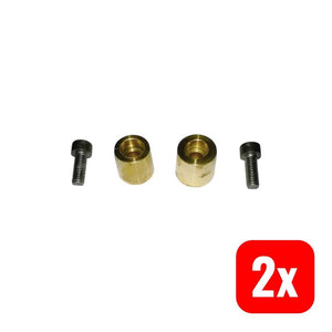 2x B-Ware LifeLine Poladapter M6 auf A-Pol, 2er Set für Bleiakkus
