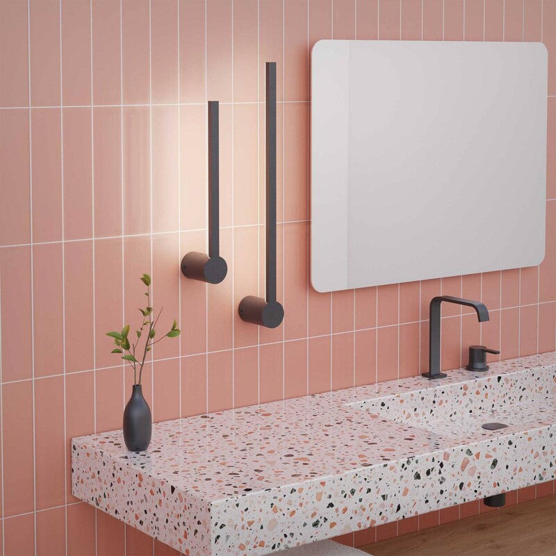 Forlight LED Bathroom Wall Lamp Passeggio Nova, 60 Cm, Black - 8445386825656