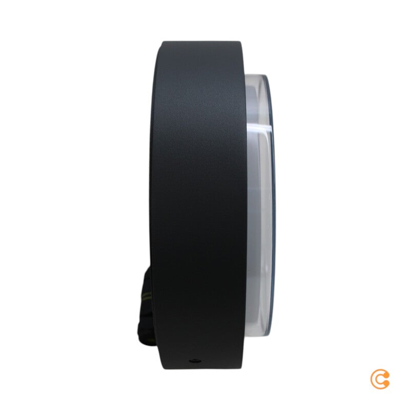Fabas Luce Deckenleuchte Außenlampe Owen LED Außenleuchte dunkelgrau Aluminium - 8019282550716