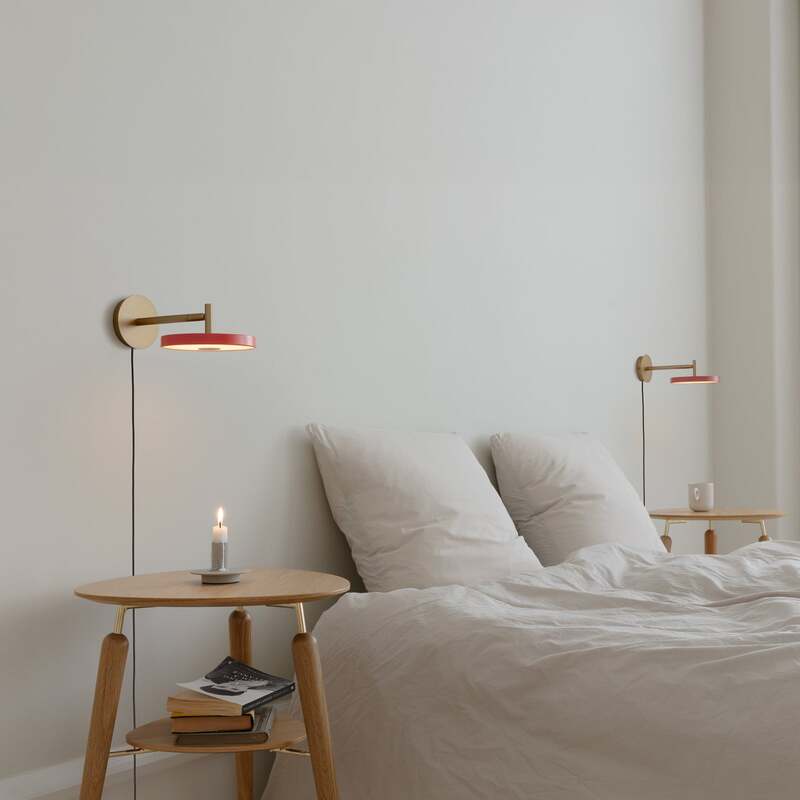UMAGE Wandleuchte Asteria Short LED Lampe dimmbar rosé messing 500Lumen 25cm - 5710302022789