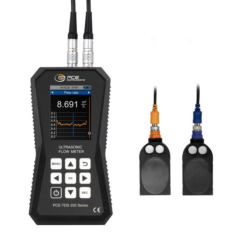Ultraschall Durchflussmessgerät Strömungsmesser PCE PCE-TDS 200 L Datenlogger - 4250348731234