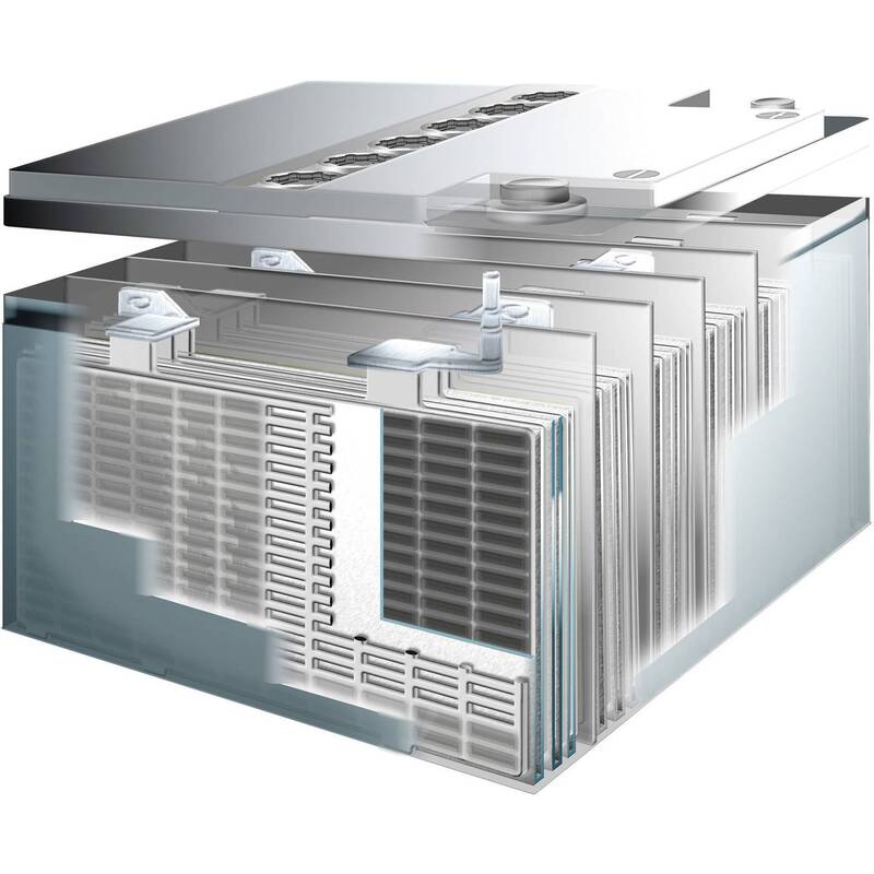 GNB Sprinter P12V600 NAPW120600HP0MA Batterie VRLA 12 V 24 Ah AGM Akku-Batterie - 2050001754745