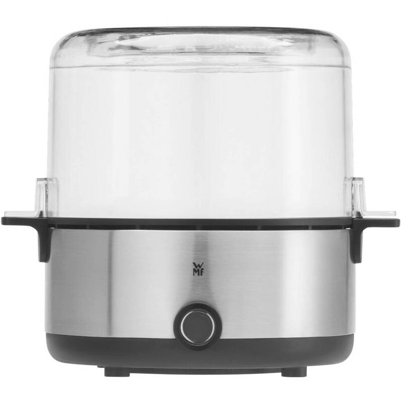 WMF Popcorn-Maker Küchenminis Edelstahl 250W 2,2l fettarm für Filmabende zuhause - 4211129140461