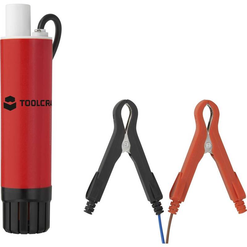 Toolcraft Inlinepumpe 1893l/h 12V DC Wasserpumpe Druckpumpe 7m Förderhöhe 540g - 4064161187297