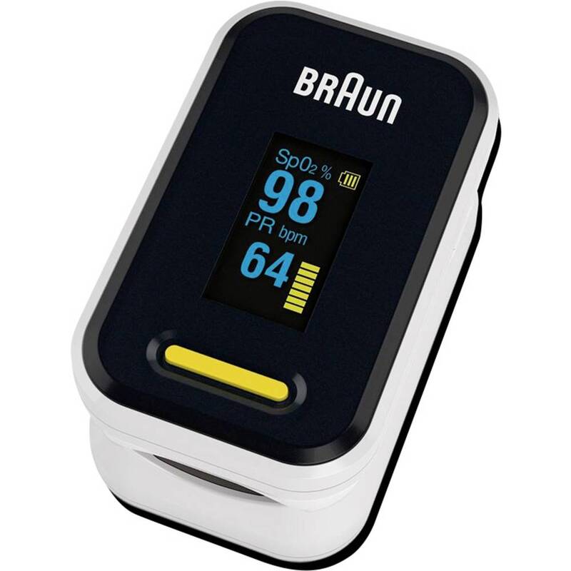 Braun YK-81CEU Fingerdrucksensor Blutsauerstoff Messgerät Fingerpulsoximeter - 4022167081018
