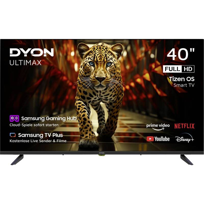 Dyon LED-TV 40 Zoll Ultimax 40F-TI Smart TV Flachbildschirm WLAN 3xHDMI 2xUSB - 4260552544506