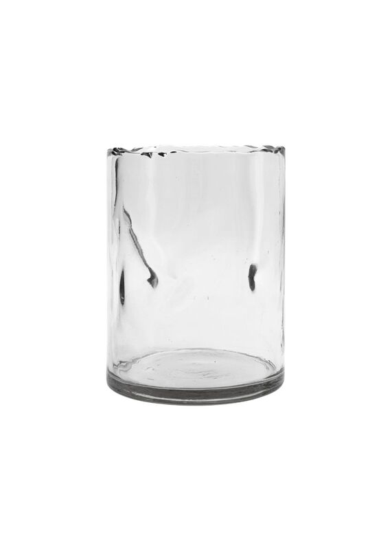 Vase Glasgefäß House Doctor klar Zylinder Glasvase Blumenvase Tischvase - 5707644842311