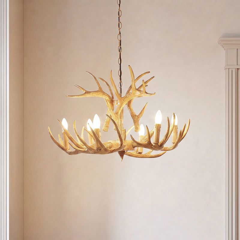 Lindby Fibi Hängeleuchte Pendelleuchte Deckenlampe Lampe Geweih SIEHE TEXT/FOTO - 4251096572285