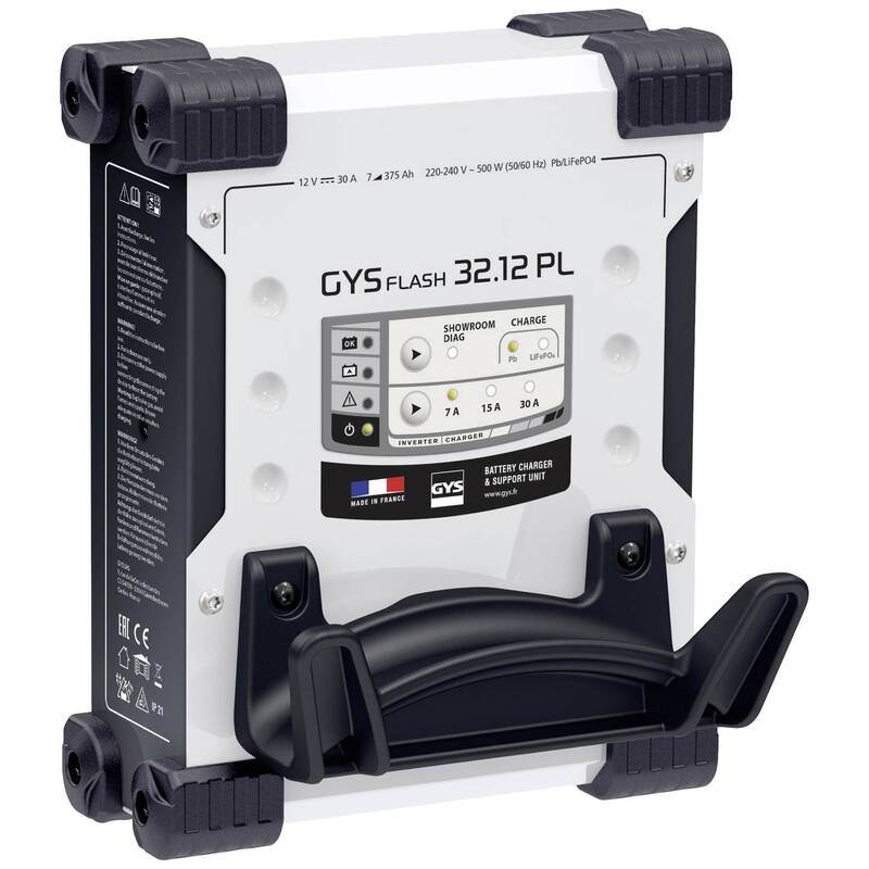 GYS Automatikladegerät GYSFLASH 32.12 PL 12V 30A Akku-Ladegerät - 3154020027381