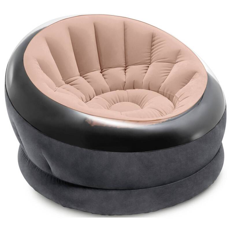 Intex Sessel Stuhl Empire Chair aufblasbar 112x109x69 cm zufällige Farbe 1 Stück - 6941057402765