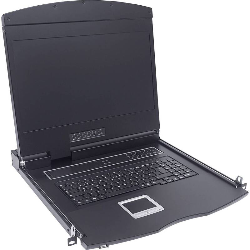 Intellinet KVM-Konsole KVM-Switch VGA 640 x 480 Pixel 1280 x 720 Pixel - 0766623507981