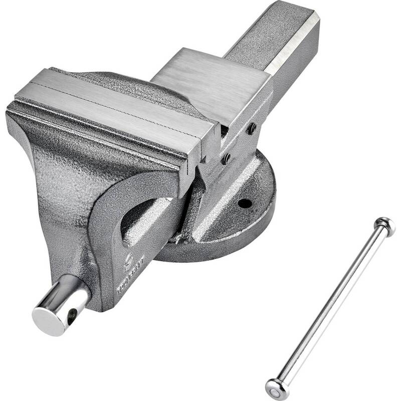 Toolcraft Schraubstock Spannstock Werkzeughalter 100mm Backenbreite 125mm max. - 4053199574940