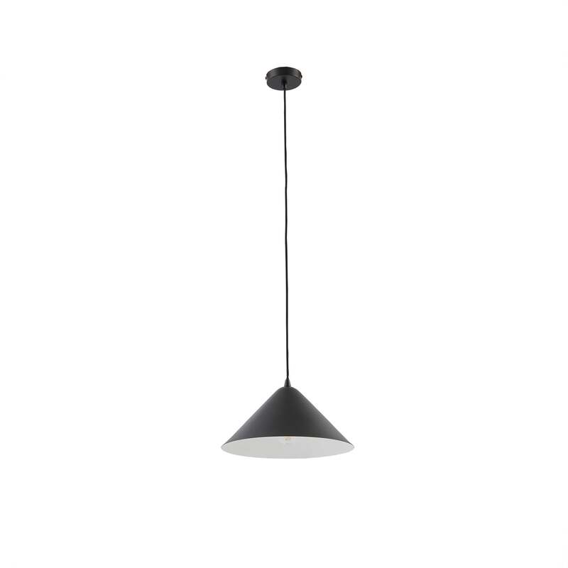 Lindby Hängeleuchte Clarine LED Pendelleuchte Lampe dimmbar schwarz Ø32cm - 4251911793673