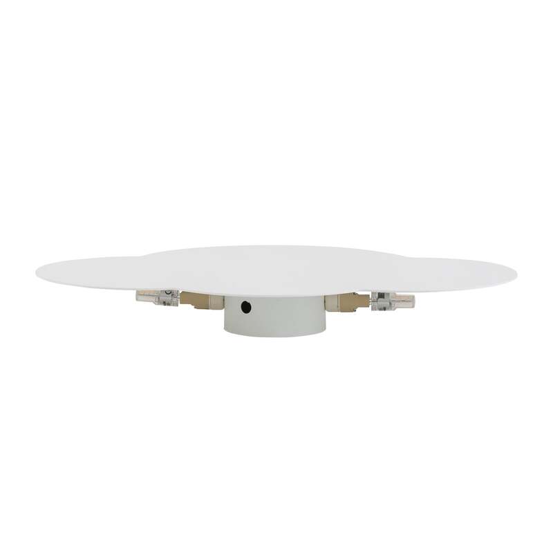 TK Lighting Wandlampe Cloud LED Wandleuchte dimmbar Stahl weiß 38x27cm - 5901780549640