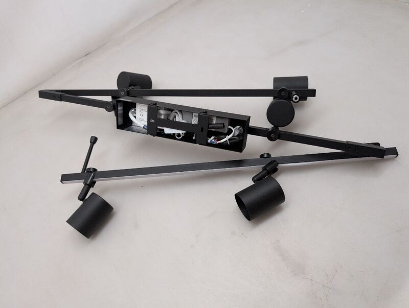 Paul Neuhaus Deckenstrahler Barik LED Strahler 6-flammig schwarz 188cm dimmbar - 4012248365458